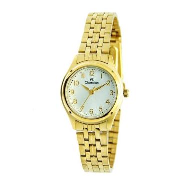 Imagem de Relógio CHAMPION feminino analógico dourado CH25972H