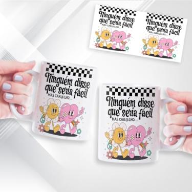 Imagem de Caneca Xicará Frases engraçadas do dia a dia. Presente Personalizado. Branca. Cerâmica 325ml (ARTE 1)