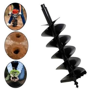 Imagem de Broca Perfurador De Solo Dupla Espiral 200x800mm Csm