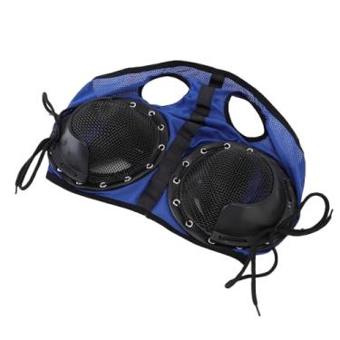 Imagem de SPYMINNPOO Capa para Olhos de Cavalo, Malha Elástica Alta Com Fio de Aço, óculos Ergonômicos para Corridas, Meia Capa Removível para Proteção contra Chuva e Lama de Areia