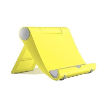 Imagem de Suporte de mesa dobrável para celular, tablet, smartphone, suporte par
