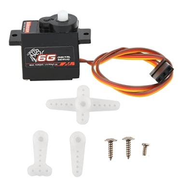 Imagem de Ainoli S0006P 6g Micro Plastic Gear Mini Servos para aviões de carro RC 1/24 helicóptero de asa fixa