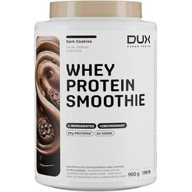 Imagem de Whey Protein Smoothie Concentrado Pote de 900g Sabor Dark Cookies-Dux Human Health-Dux Nutrition