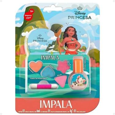 Imagem de Kit Impala Moana: 1 Esmalte e 1 Paleta de Maquiagem