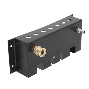 Imagem de KIMISS Suporte de Pistola de Lavadora de Alta Pressão de Aço Inoxidável Montado na Parede Com Ponta de Bico de Canhão de Espuma e Organizador de Ferramentas para Armazenamento de Acessórios de