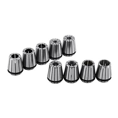 Imagem de FTVOGUE Conjunto de Pinças de Mola ER32, Alta Precisão, Boa Elasticidade, Feito de Aço de Mola, 2-20 Mm para Máquina de Gravação CNC e Ferramenta de Torno de Fresagem, Aplicações Versáteis,