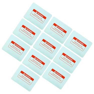 Imagem de FTVOGUE Placa Protetora, 10 Peças, Fácil de Usar, Capa de Lente para Capacete de Soldagem, Feita de Material de Policarbonato, para Soldagem, Material de Policarbonato