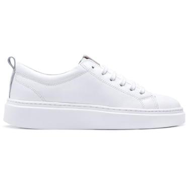 Imagem de Tênis Casual Feminino Quebec Joliette Em Couro Legítimo