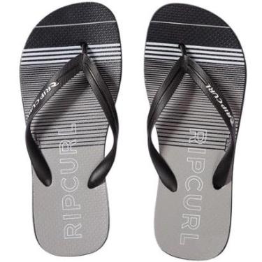 Imagem de Chinelo Rip Curl Daybreaker Preto/Cinza Masculino-Masculino