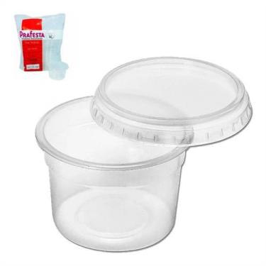 Imagem de Pote Redondo 145ml Freezer E Microondas C/ 72 Unidades - Prafesta