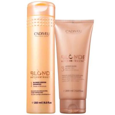 Imagem de Kit 2 produtos Cadiveu Blonde 1xShampoo 1xAcidificante