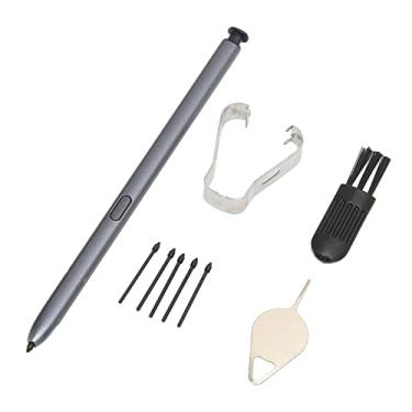 Imagem de Generic Caneta Stylus Leve Profissional Com Estabilidade para Note 10 Lite, Pino de Cartão, Pincel, Pinça (Cinza)