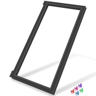 Imagem de Gaxeta de porta de geladeira W10830289 atualizada compatível com substituição de vedação de porta de geladeira Whirlpool W10218679 W10435972 Kenmore Gaxeta de porta de geladeira KitchenAid Vedação