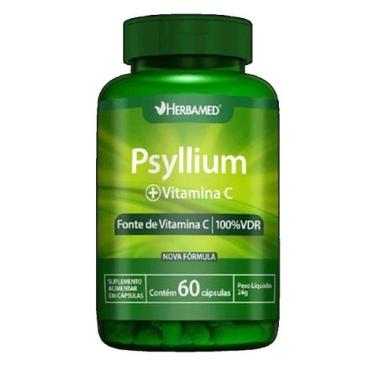 Imagem de Suplemento Alimentar Psyllium 60 Cáps - Herbamed