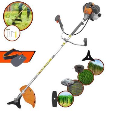 Imagem de Roçadeira Profissional Multifunções Tekna RL430P À Gasolina Motor 2 Te