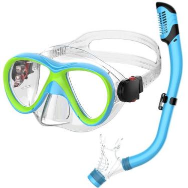 Imagem de Set de Snorkel Jwintee para Niños con Boca Seco, Equipo de Snorkel par