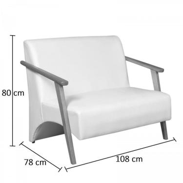 Imagem de Conjunto Venus Braços Em Madeira Maciça 1 Namoradeira 2 Poltronas Suede Unidecor Acqua