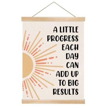 Imagem de You found a duck Arte de parede inspiradora em tela, 35 x 45 cm, pôster de afirmações positivas, decoração educacional para quarto de crianças, berçário, sala de jogos, sala de aula