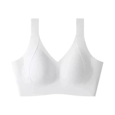 Imagem de Sutiã Confortável Ajustável Para Mulheres Com Seios Grandes, Sem Marca