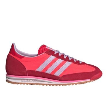 Imagem de adidas Originals SL 72 Tênis feminino, Vermelho solar laranja, 39