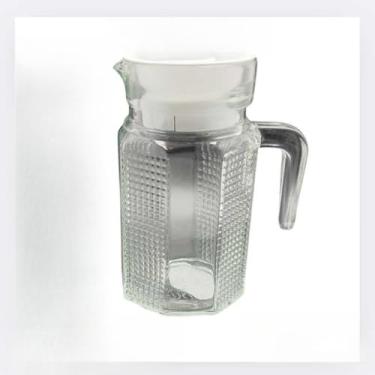 Imagem de Jarra de Vidro para Suco e Agua 500 Ml(JARRA C/TAMPA REF. 7697)