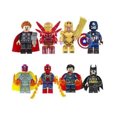 Imagem de Brinquedos De Blocos De Montar Mini Bonecos Humanoides Para Crianças, 