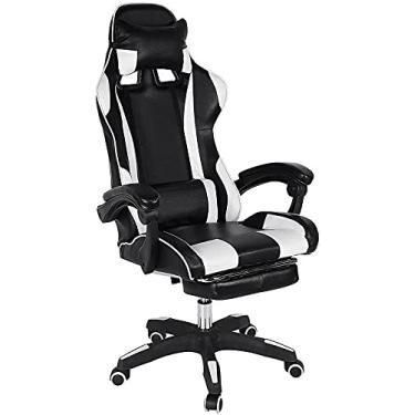 Imagem de Cadeiras de escritório, assentos de couro para computador, jogos de escritório e casa, poltronas giratórias, poltronas ajustáveis, cadeiras ergonômicas de gravidade zero