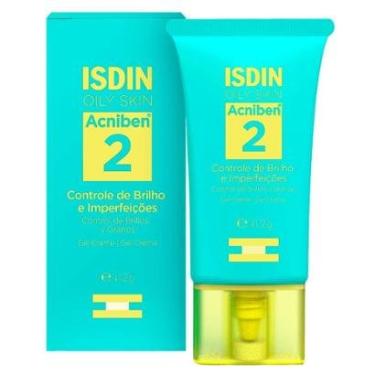 Imagem de Gel Creme Facial para Controle de Brilho e Imperfeições Isdin Acniben 41,2g-Unissex