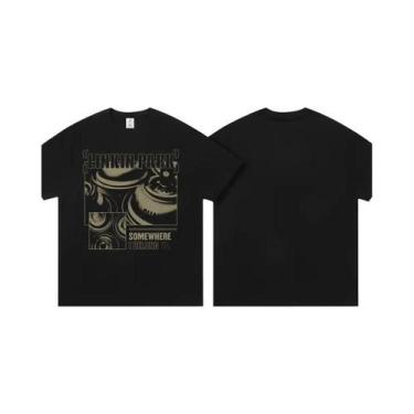 Imagem de Camiseta Punk Rock Linkin Park Zero Tour Para Homens E Mulheres, Manga