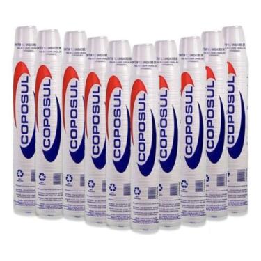 Imagem de Copo plastico descartavel 180ml c/ 1000 un agua refri e suco - COPOSUL