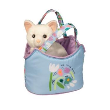 Imagem de Douglas Sassy Pet Sak My Little Garden with White Cat 6.5"