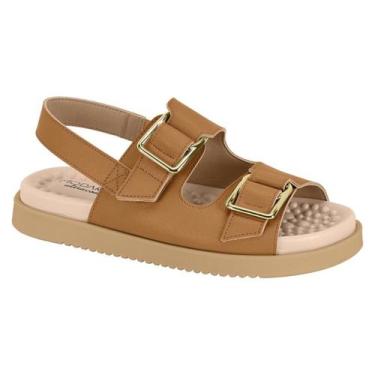 Imagem de Sandalia Feminina Modare Ultra Conforto Original 7178121, Camel, 36