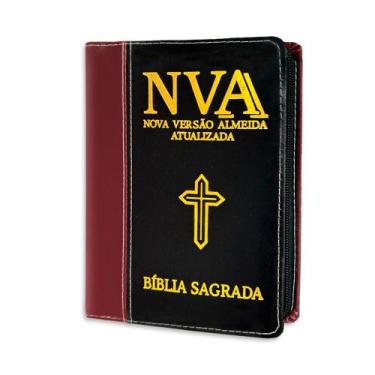 Imagem de Bíblia Sagrada Evangélica NVAA lançamento Zíper com Índice Lateral - P