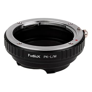 Imagem de Adaptador de montagem de lente Fotodiox, lente Pentax K/PK para câmera Leica M-Series, compatível com Leica M-Monochrome, M8.2, M9, M9-P, M10 e Ricoh GXR Mount A12
