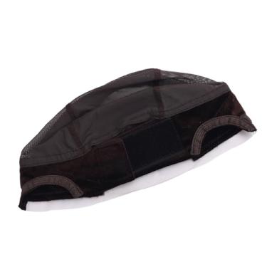 Imagem de Dioche Tampão de Peruca Antiderrapante Ajustável Elástico Laço Peruca Aperto boné para Ajuste Seguro e Confortável Uso Diário Máquina Lavável (Marrom)