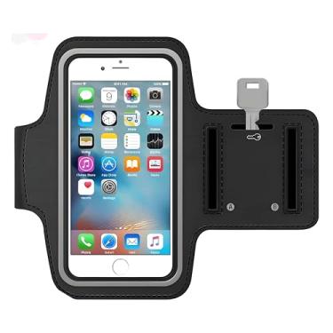 Imagem de Capa de Braço Suporte Para Celular - Braçadeira Esportiva de Corrida, Caminhadas, Academia e Acampamento Para Atividade Física e Exercícios, Acessório Resistente e Confortável