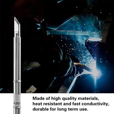 Imagem de Generic Pontas de Ferro de Solda Série T12 Transferência Rápida de Calor para Estação de Retrabalho FX-951, 10 Tipos 1 X Ponta de Ferro de Solda, Material de Cobre Sem Oxigênio (T12-K)