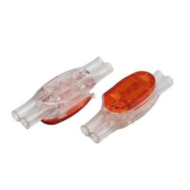 Imagem de SSXLSMYXGS Conectores de emenda de extremidade preenchidos com graxa UY2, terminais de fio de telefone à prova d'água 100PCS para cabo de rede e fiação de baixa tensão(10pcs U1R)
