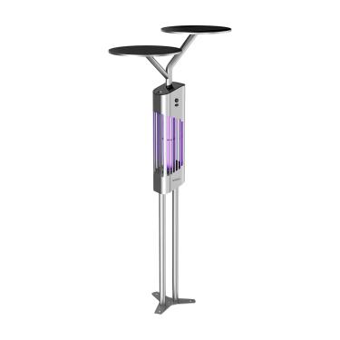 Imagem de Bug Zapper Solar para Exterior, Armadilha Elétrica para Moscas e Mosquitos de 3000 V com Lâmpada LED para Pátio, Quintal, Acampamento, Casa, Jardim