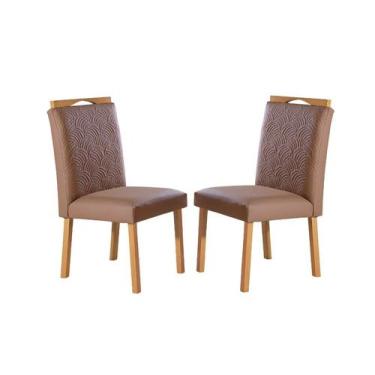 Imagem de Cadeiras para Mesa de Jantar Estofada - Ravena - Art Salas