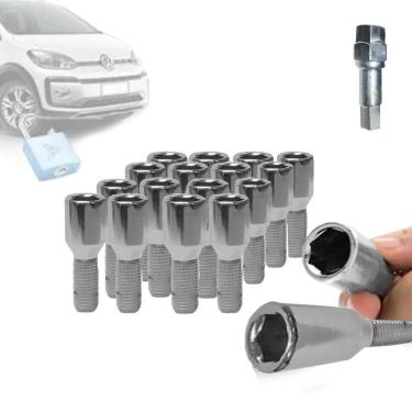 Imagem de Kit Parafuso Multi Allen Gol Saveiro Up Voyage 16 Pç + Chave