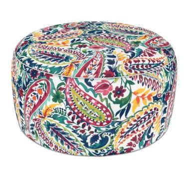 Imagem de LVTXIII Otomano inflável para uso interno/externo, 79 x 35 cm A 35 cm, banco de descanso para os pés para todos os climas, apoio para os pés portátil para pátio, jardim, acampamento e casa - Vigour