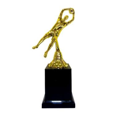 Imagem de Troféu Vitória Vencedor 600021 Goleiro 23cm - Vitoria, Dourado, Único