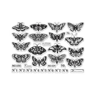 Imagem de Carimbos Transparentes De Silicone Para Manchas De Café Grandes, 8,3x5