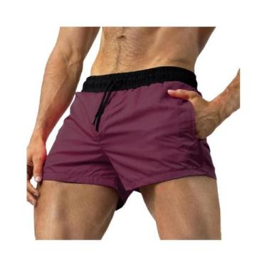 Imagem de Roupa De Banho Masculina De Secagem Rápida 2021, Calções De Natação Se