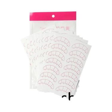 Imagem de 70/140 Pares De Adesivos Para Mapeamento De Cílios, Posicionamento Sob