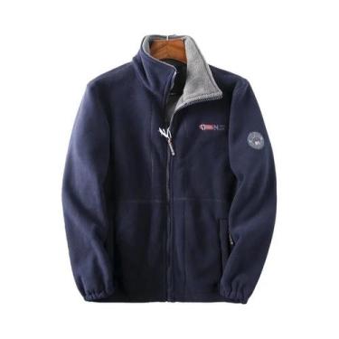 Imagem de Jaqueta Masculina De Inverno Grossa De Lã Polar Quente Para Uso Extern