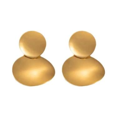 Imagem de Brincos De Pingente De Coração E Flor Em Aço Inoxidável 316L Para Mulh