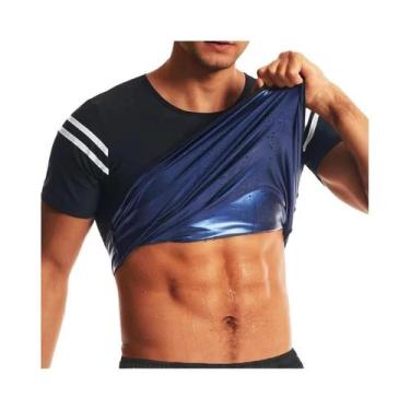 Imagem de Camiseta De Compressão Térmica Masculina Para Treino, Modeladora De Ci