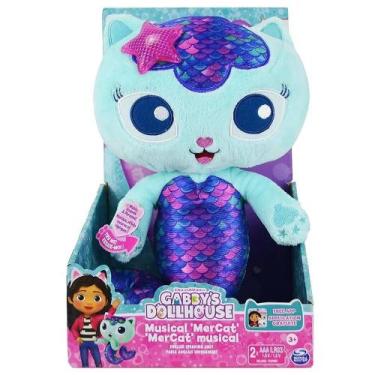 Imagem de Pelúcia Sereiata Com Luz e Som Gabbys - Sunny